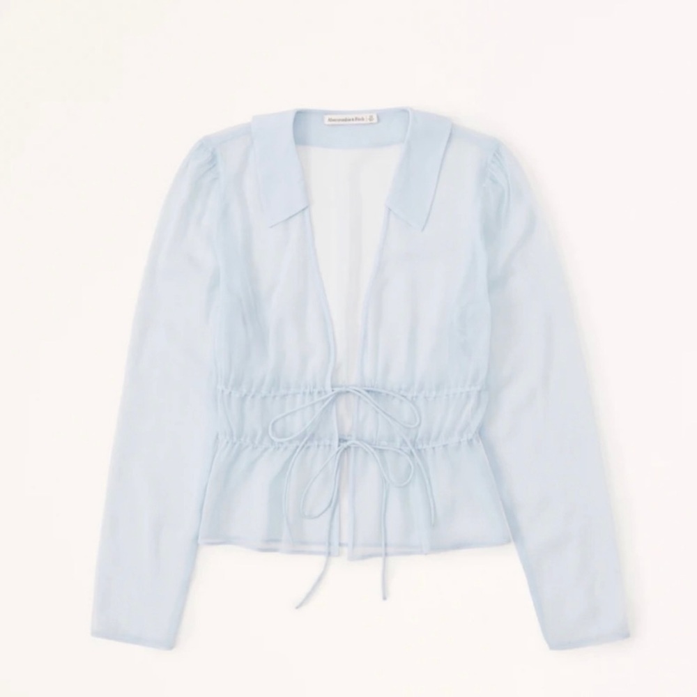 NWT 🤍🖤Abercombie Top - Picture 2 of 6